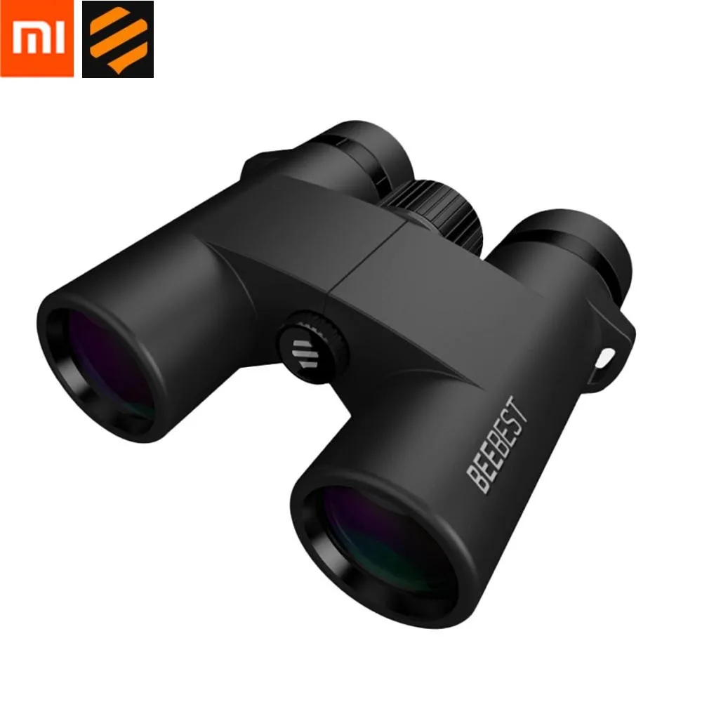 Xiaomi Mijia Beebest бинокль 8X32 охотничий телескоп Широкий Угол Кемпинг HD8 раз просмотр открытый приключения инструменты IP67 водонепроницаемый - Цвет: Black