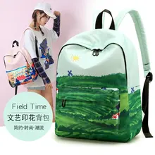Стиль, этнический стиль, школьная сумка, нейлон, легкая, дышащая, простая, женская сумка на плечо,, экспорт за границу