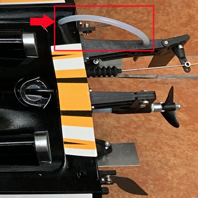 Replacement Parts Accessories Apply In S2 Pro. Vector SR80 80cm Remote Control Brushless Speed Boat 1Meter drainage pipe