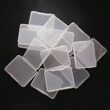 5Pcs Transparent Toolbox Clear Acrylic Container Electronic Parts Tool Box Component Storage Box with PP Cover