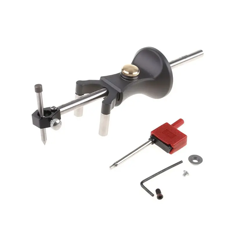 Woodworking Scriber Straight Line Arc Curve Parallel Cutting Gauge Marking Wheel