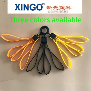 

Plastic Cable Tie Strap Handcuffs CS Sport Decorative Belt TMC Sport Gear Disposable cable tie 2 Pack Orange Yellow Black