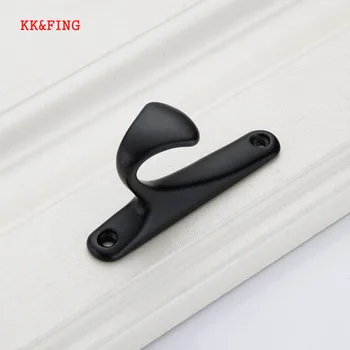 

KK&FING Aluminum alloy Storage Hook Modern Wall Hanger Screw Hooks For Kitchen Bathroom Room Cloth Towel Rack Coat Hat Holder