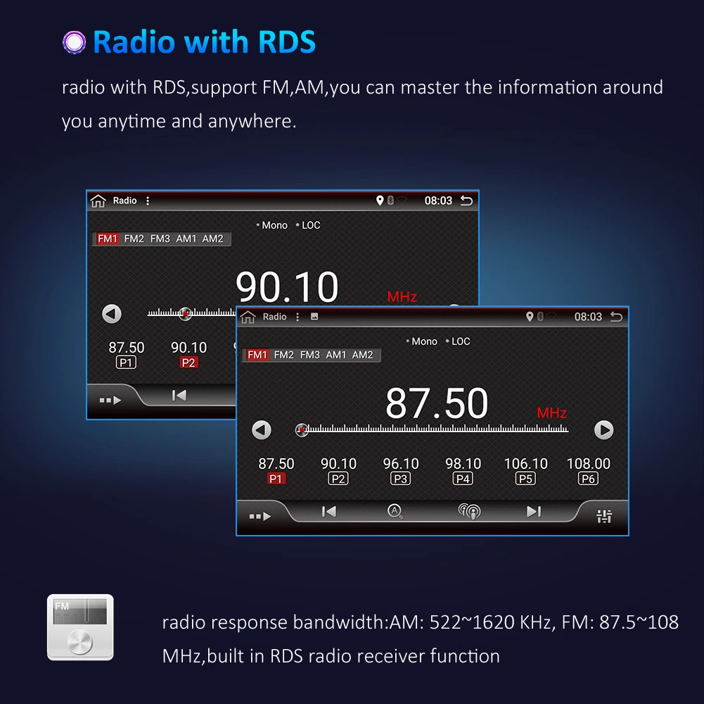 2 din автомобильное радио gps android 9,0 автомобильный стерео Кассетный плеер рекордер радио тюнер gps навигация RDS управление рулем