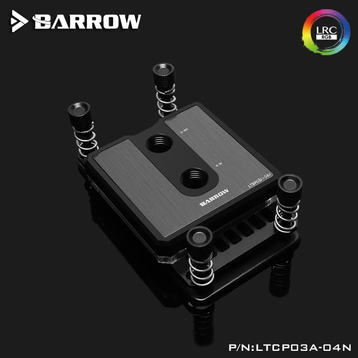  Barrow CPU Wasser Block verwenden für AMD RYZEN AM3 AM3 + AM4/POM/Messing Metall Top/A-RGB licht ko