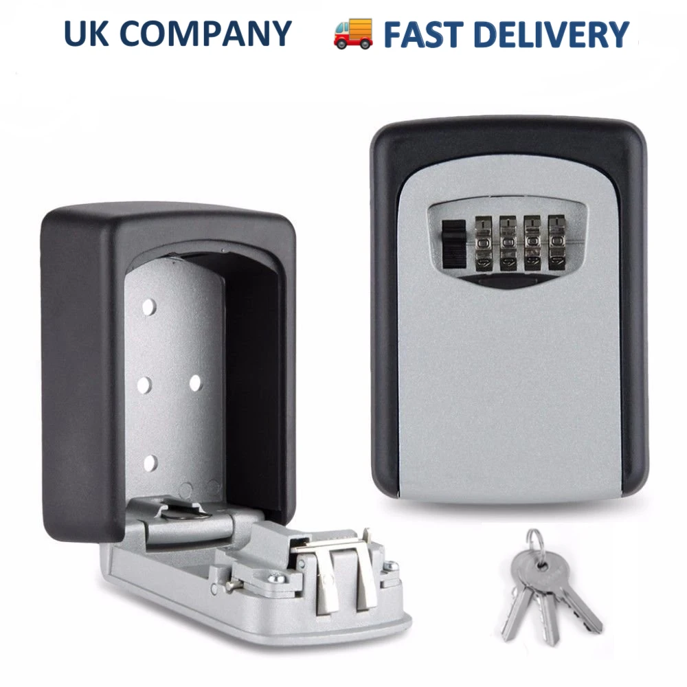 Safty Key Lock Box Set-ваш собственный комбинированный портативный, из алюминиевого сплава сейф с ключом безопасная коробка ключ держатель