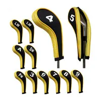 Golf Irons Head Cover Irons Headcover 12pcs/set  Zipper Golf Clubs Protecter 2