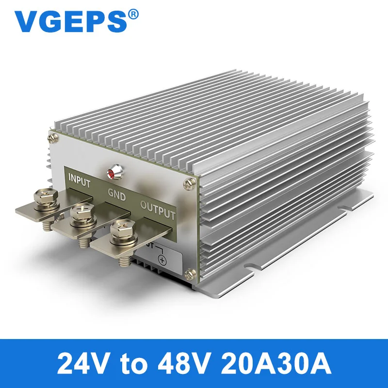 

24V to 48V automotive power regulator converter 24V to 48V DC power booster DC-DC transformer