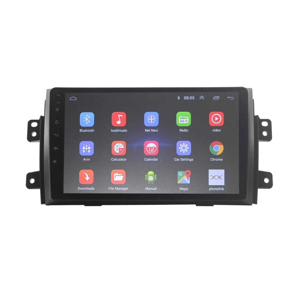 Автомагнитола 2 din на Android 9 1 4G Wi Fi для Suzuki SX4 2011 2016 Fiat sedici 2006 2010 dvd плеер Авторадио 2G