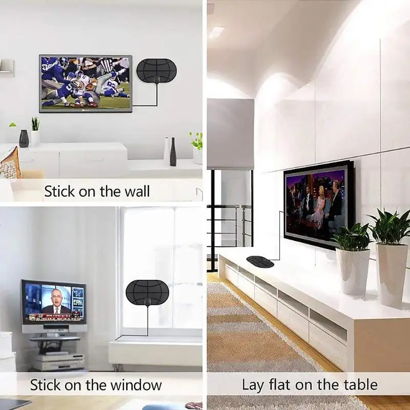 960 миль диапазон 1080p 4K HD TV ТВ антенна домашний приемник сигнала телевизионный