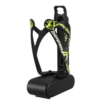 

Bike Water Bottle Cages Cycling Kettle Holder Cage Bracket with Tire Rod and Tool Box for Mtb Road Bike Scooter-ABLD