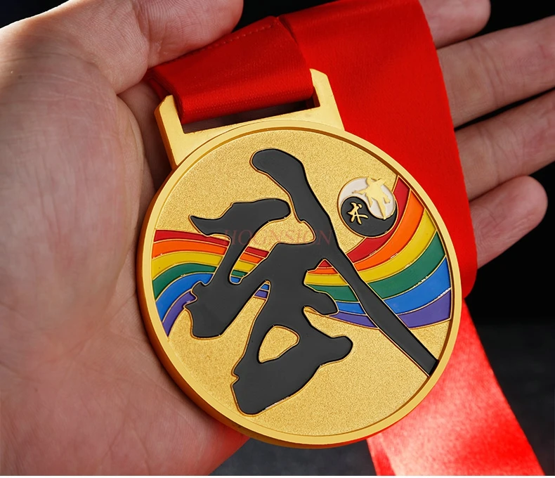 Боевые искусства металлический конкурс медаль Чемпион Памятная медаль список медаль