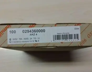 

Weidmuller Straight-through Terminal Blocks AKZ 4 0294360000 (Pack of 100)