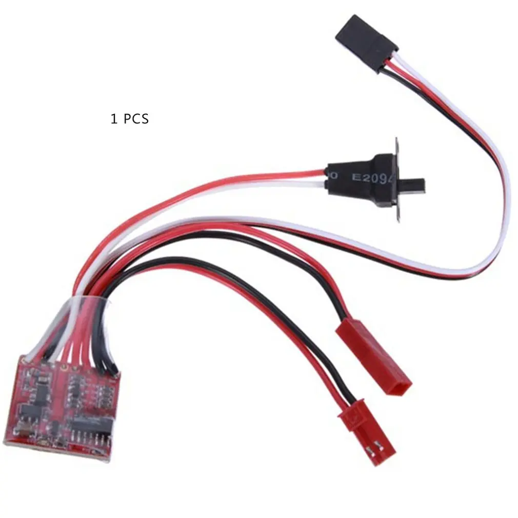 

2019 Professional 20A Double Sides Brushed ESC For RC Car Boat Speed Controller With Brake For RC 1/16 1/18 Car Boat