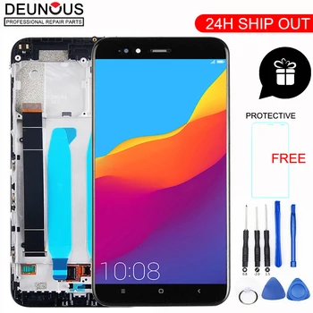 

For Xiaomi Mi A1 LCD Display + Frame 10 Touch Screen For Xiaomi Mi 5X LCD Digitizer TouchScreen Panel Replacement Spare Parts