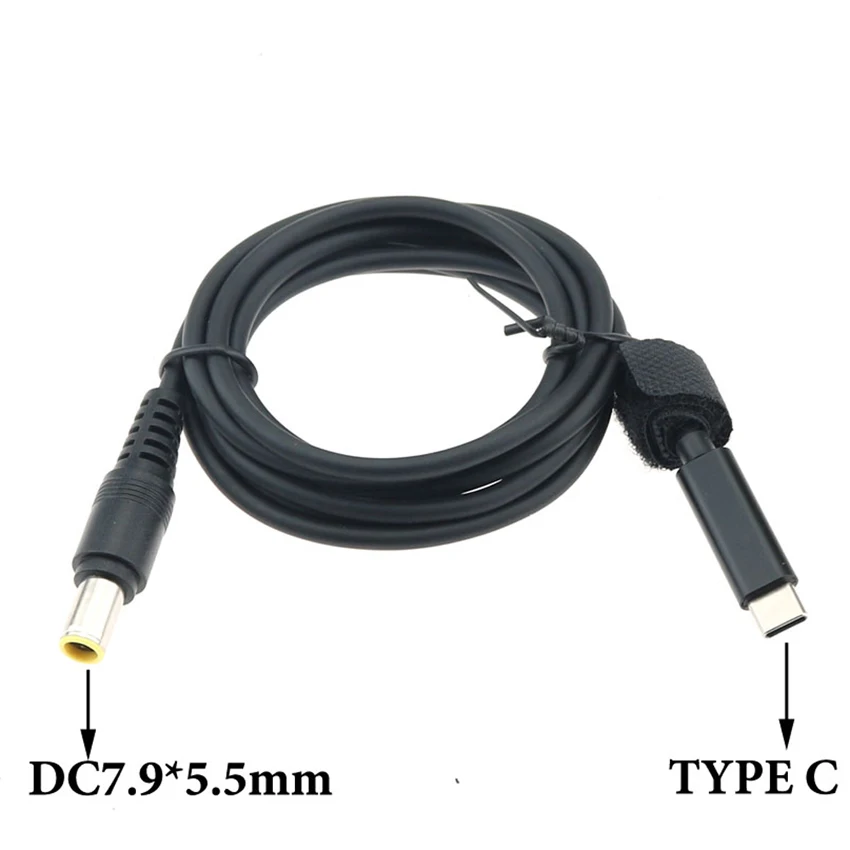 Dual-Tone USB-C to Multi-Tip DC Power Converter Cable