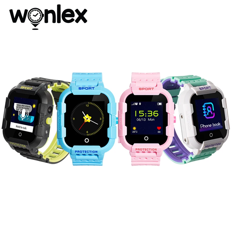 Wonlex KT03 Смарт часы (доставка в Россию) Детские анти потерянные 2G GPS WIFI SOS трекер
