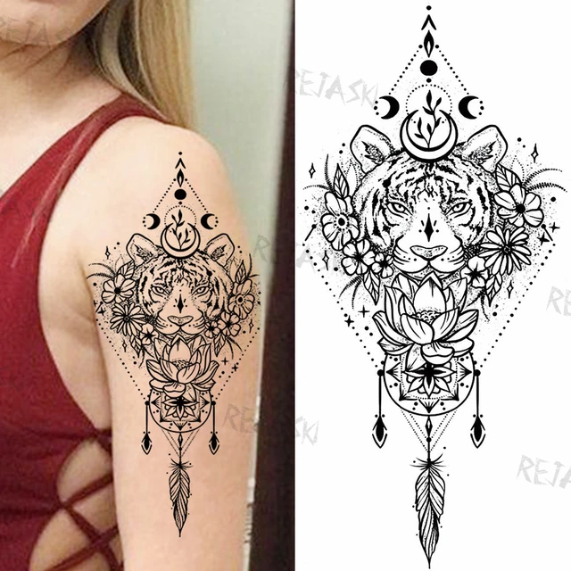 Mandala Flower Tattoo Design