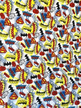 

50X170m Superman Batman kniteed cotton fabrics Patchwork DIY baby clothing material Sewing girl crawling pet clothes