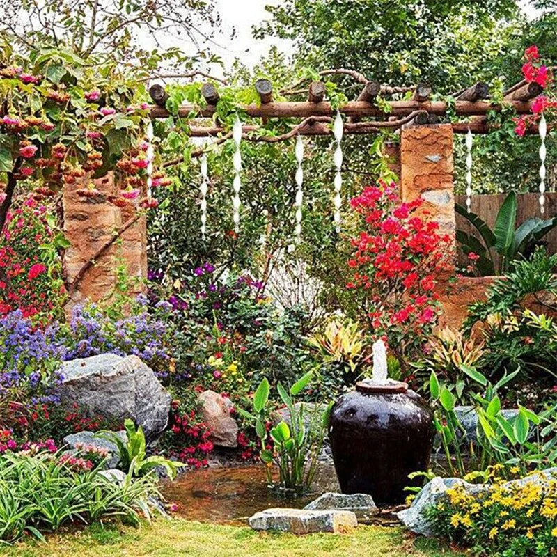 

12pcs Bird Repellents Garden Rotating Garden Fruit Trees Yards Eaves Bird Stick