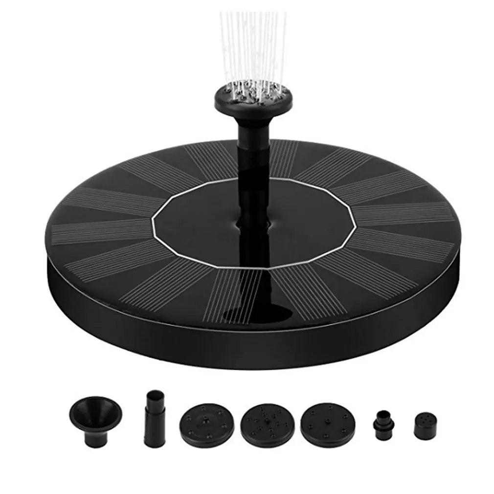 Solar Power Fountain Pump Floating Fountain Garden Fountain Lamination Eco-Friendly Multi-Purpose