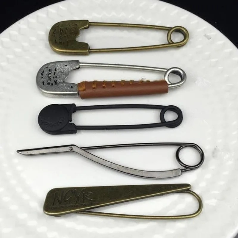 Брошь бронзовая в винтажном стиле для свитера или шарфа большая брошь с