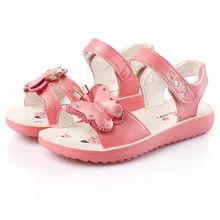 Летняя обувь для детей сандалии для младенцев в богемном стиле Повседневное бабочки детские сандалии для девочек туфли на низком каблуке для принцесс однотонные сандалии для подиума, enfant