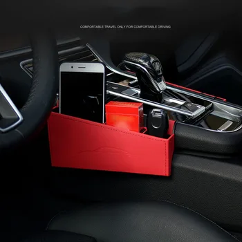 

For Porsche Panamera 2017 2018 2019 2020 Accessories Leather Car Seat Side Center Console Hanging Storage Box Accessories