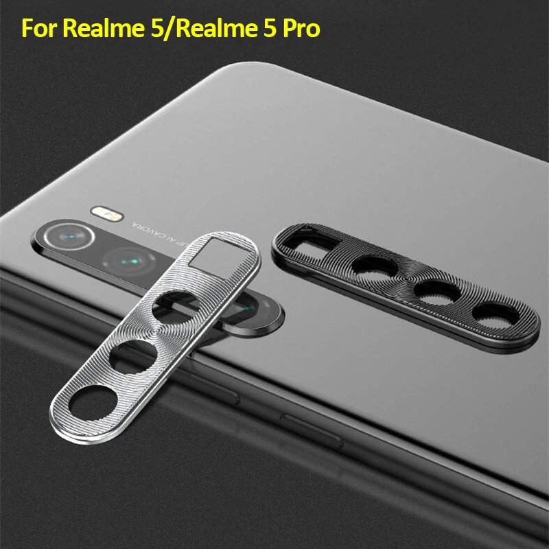 Защитное кольцо для объектива камеры алюминиевое покрытие Realme 5 Pro защитное OPPO