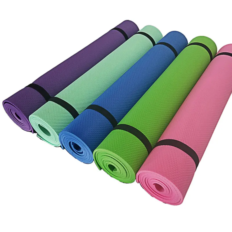Портативный EVA пены коврик для йоги 3,5 мм легкий эко Кемпинг спящий ползающий Спортивный Коврик для начинающих тренировки Йога матрас