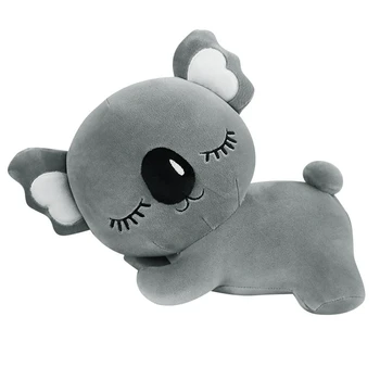 

35cm Simulation Koala Stuffed Plush Animal Doll Lovely Soft plush Toy Sleeping Back Cushion pillow party wedding gifts A40