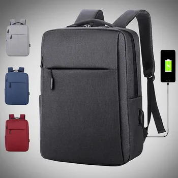 

Business Backpack Men's Backpack Large Capacity Travel Bag Casual High School and College Students Bag Simple Fashion
