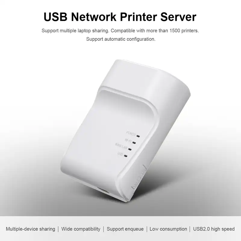 share usb printer over wifi