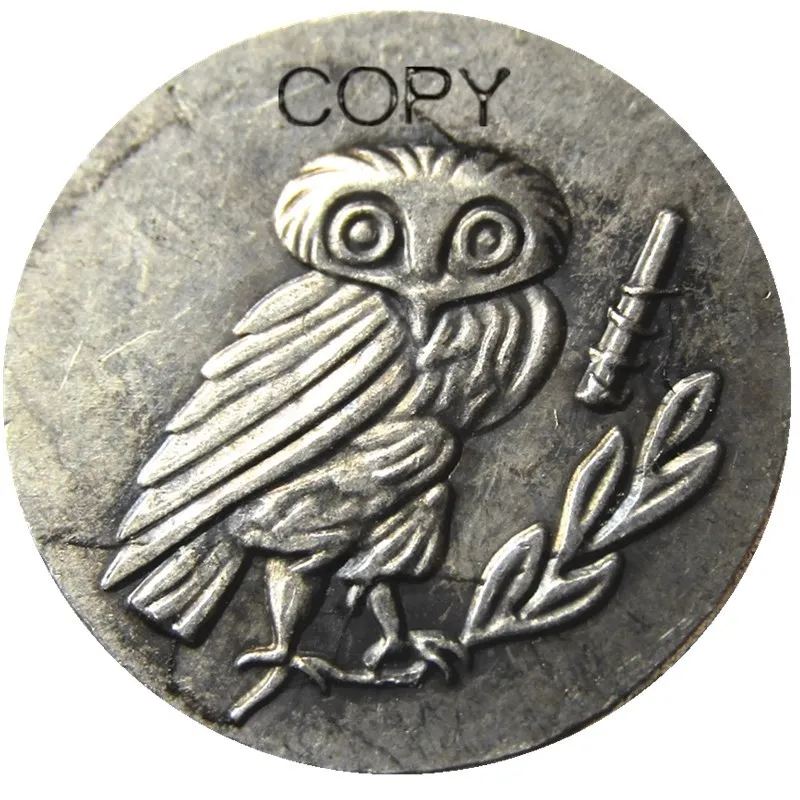 G(38) LUCANIA. Гераклея. Ок. 281-278 до н. Э. AR drachm посеребренные копии монет