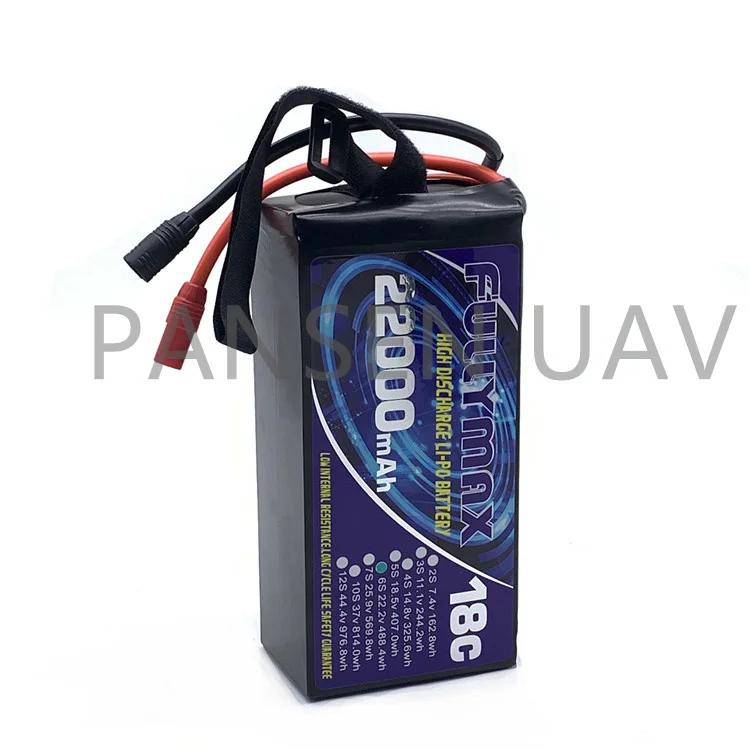 

Original fullymax 22000mAh 22.8V 6S LiPO Battery 18C fully max for Big Load Multirotor FPV Drone Hexacopter Octocopter