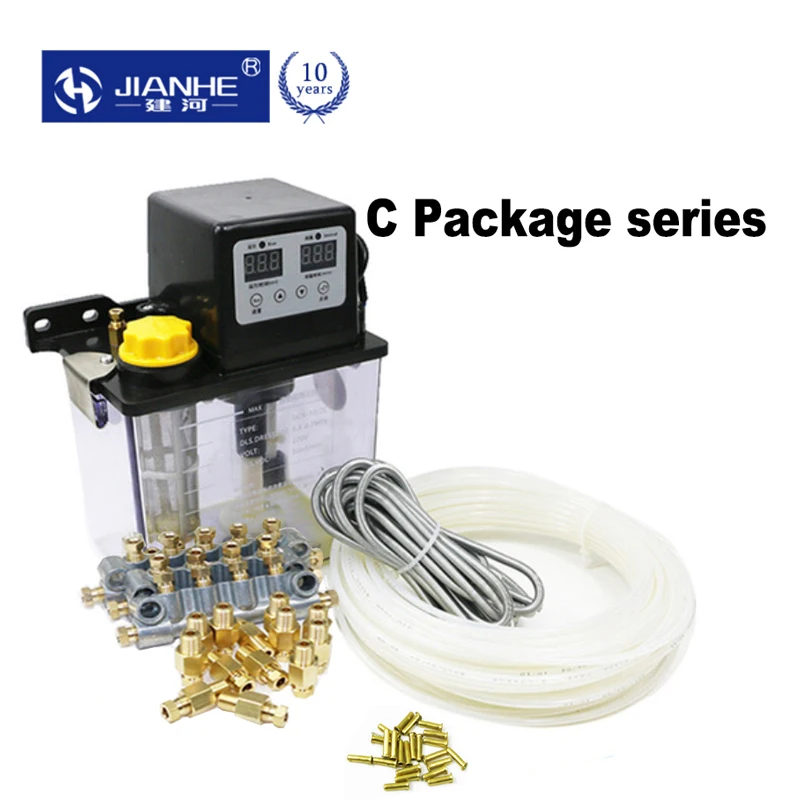 DCR 13 lube point 1L 2L 220V электромагнитный автоматический смазочный масляный насос или