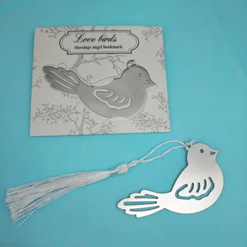 

Wedding Favors Baby Shower Gifts Christmas Gifts Blessings Metal Love Bird Bookmark