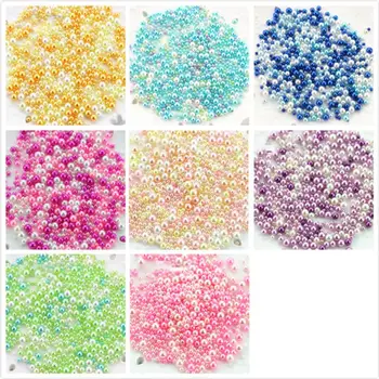

About 500Pc 8Color Crystal Epoxy Pearl Jewelry Makeing Craft Filling Accessories for earrings and big statement necklaces