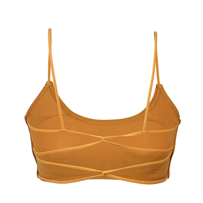 VEQKING Cross Back Sports Bra for Women Gym Thin Shoulder Straps Daily Athletic Tops Wirefree Padded Fitness Yoga Bra sports bra,womens bras,sports underwear,womens lingerie,crop tops,gym top,sports tank top,gym tank top,women undershirt