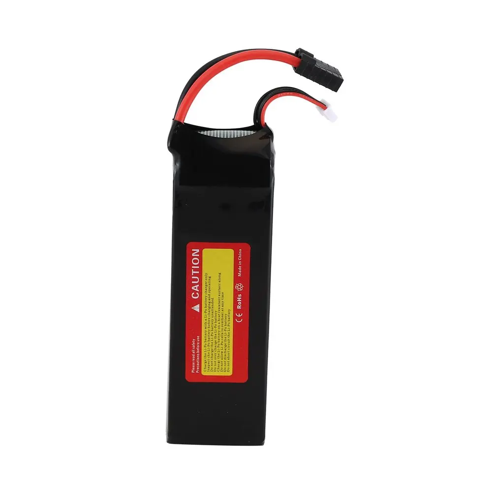 5500MAH 11,1 V 60C TRX-4 разъем Lipo батарея для 1:10 RC гоночный Дрифтинг автомобиль Лодка запасные части заменить перезаряжаемые батареи