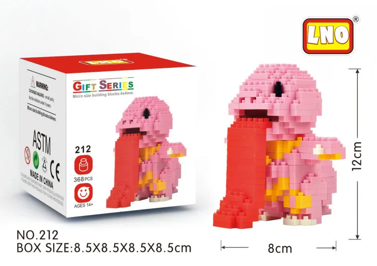 

Small Unisex Micro Drill Doll Pet Elf Treasure Can Dream Building Blocks Decoration Toy Model Universal Pocket