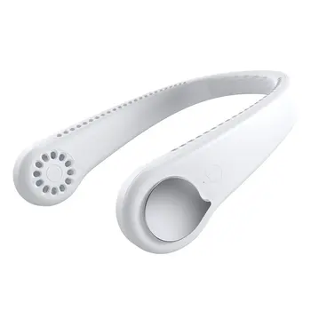 

Portable Lazy Sports Halter Fan Mini Hanging Neck Fan Usb Rechargeable Cover Halter Sports Fan Air Cooler