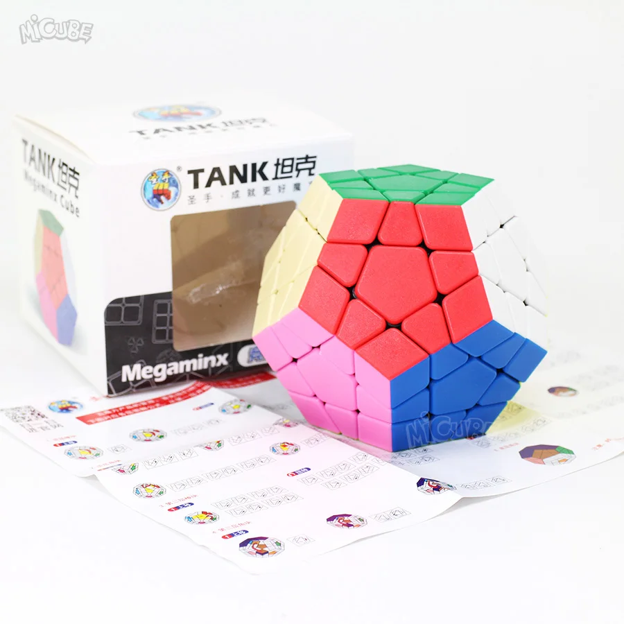 Shengshou Танк Megaminxed куб 3x3 магические кубики головоломка 3x3x3 12 Сторон Megaminxs игрушки для детей Cubo Magico Megaminxs