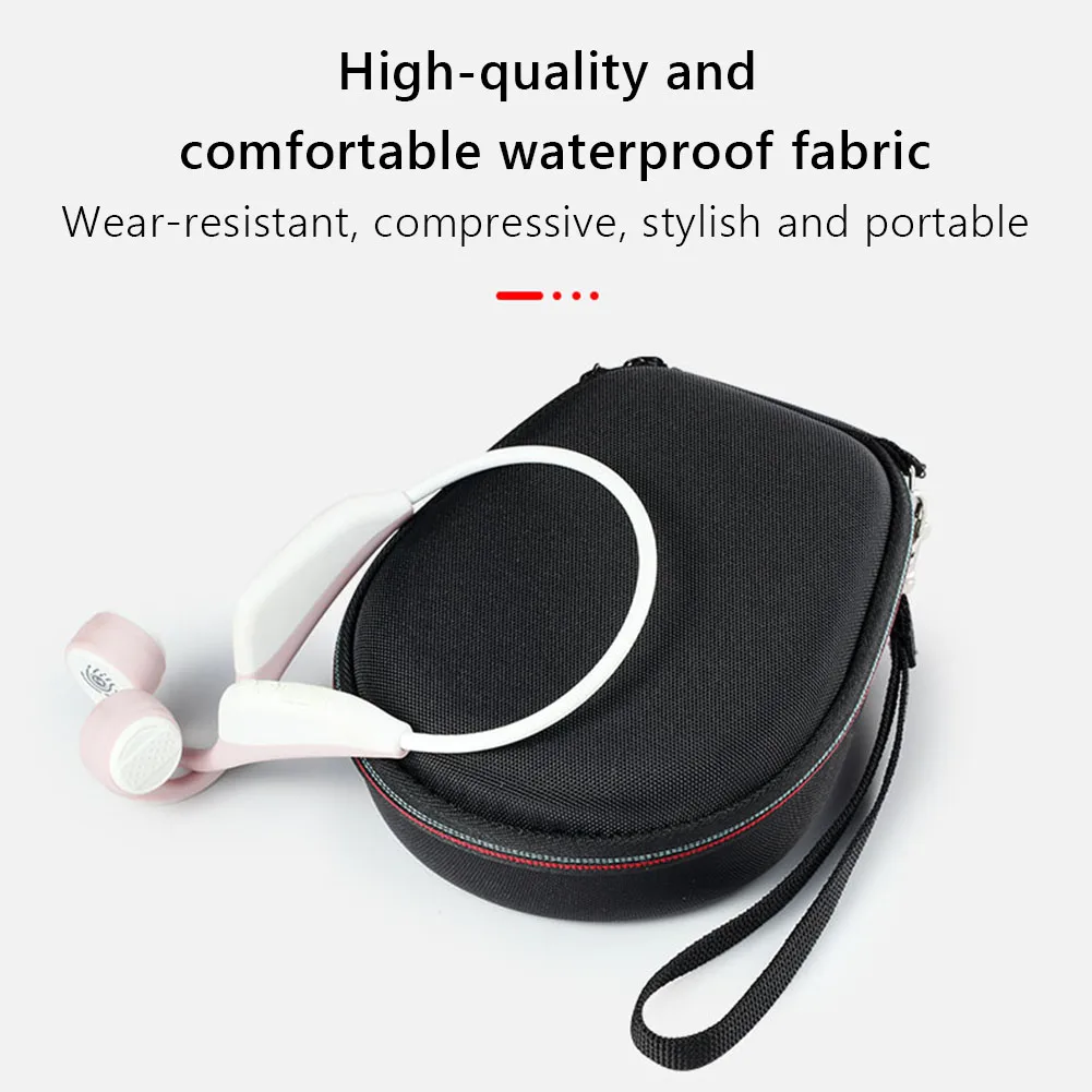 Headset EVA Case Storage Bag Carrying Box for-Aftershokz Trekz Air Aeropex AS600 AS650 AS660 AS800 Headphone Case Accessories