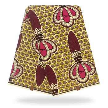 

Wholesales Nederlands Fashion African Wax Print Cotton Fabric Ankara Ghana Batik Modern Print Sewing Fabric For Women Dress
