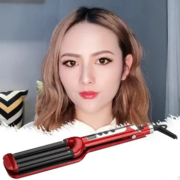 

Hair Curler Straightener Combs Ceramic Coating Curler With LCD Display Screen Beauty Hair Care Tools Drop Shipping Sale