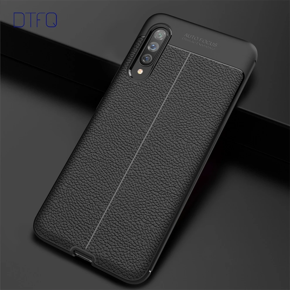 DTFQ кожаный силиконовый чехол для Samsung Galaxy A50 A40 A30 A20 A10 A60 A70 A90 5G A40s A50s A70s A20s A10e |