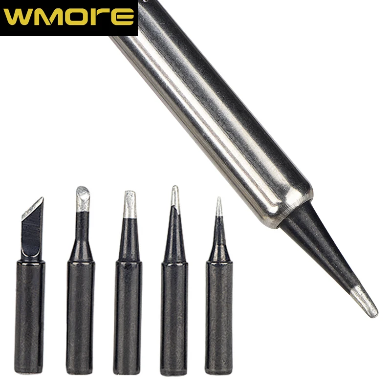 Наконечники для паяльника WMORE черные наконечники пайки 5 шт./компл. 900m T без свинца