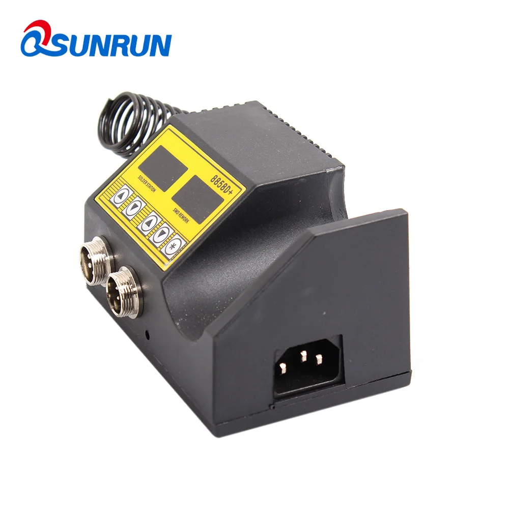 220 V/110 в ЕС/США Plug пик Мощность 700 W, Портативный BGA паяльная станция горячего воздуха Тепловая пушка 8858DP лучше 858D 858 8586 850