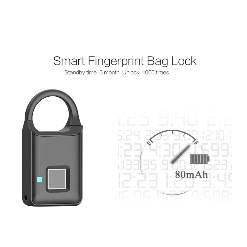 Smart Keyless биометрический дверной замок биометрический Водонепроницаемый Электронный замок с отпечатком пальца